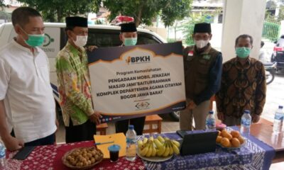 BPKH Serahkan Bantuan 2 Mobil Ambulance dan 1 Mobil Jenazah Melalui NU Care Lazisnu