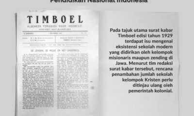 Pesantren Pada Masa Kolonial (4): Pesantren Sebagai Basis Pendidikan Nasional Indonesia