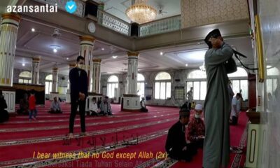 Viral! Adzan Merdu di Masjid Taqwa Depan Gereja Katedral Menuai Pujian