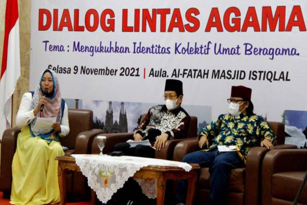 Imam Besar Masjid Istiqlal Hadiri Dialog Lintas Agama, Ini Pesannya