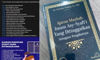 Mewaspadai Trend Wahabi Mengaji Kitab Fikih Syafi’i Sambil Menjelekkan