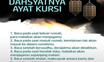 Baca Ayat Kursi Menjelang Tidur, Ini Keutamaannya