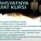 Baca Ayat Kursi Menjelang Tidur, Ini Keutamaannya