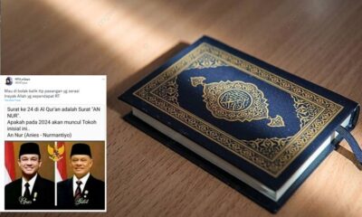 Benarkah Isyarat Al-Qur’an untuk Anies Baswedan-Gatot Nurmantyo?