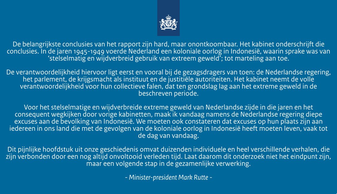 Ketika Mark Rutte dan Gus Dur Meminta Maaf: Refleksi atas Permintaan Maaf Belanda kepada Indonesia