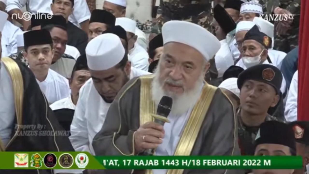 Syeikh Muhammad Rajab Dieb Hadir di Majelis Kliwonan Habib Luthfi