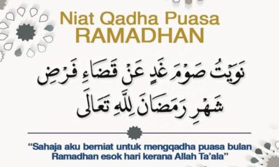 Niat Qadha Puasa Ramadhan Digabung dengan Puasa Sunnah