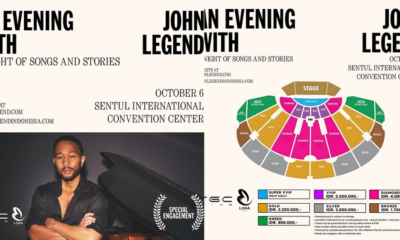 Konser Pertama John Legend di Indonesia: Tiket Mulai dari Rp900 Ribu, Penjualan Dimulai 14 Juli 2024