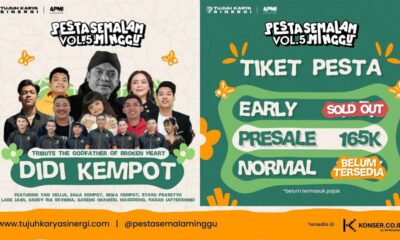 Sing Along di Pesta Semalam Minggu Vol.5: Tribute Didi Kempot dengan Penampilan Sandy Ria Ervinna, Staso Prasetyo & Tiket Presale