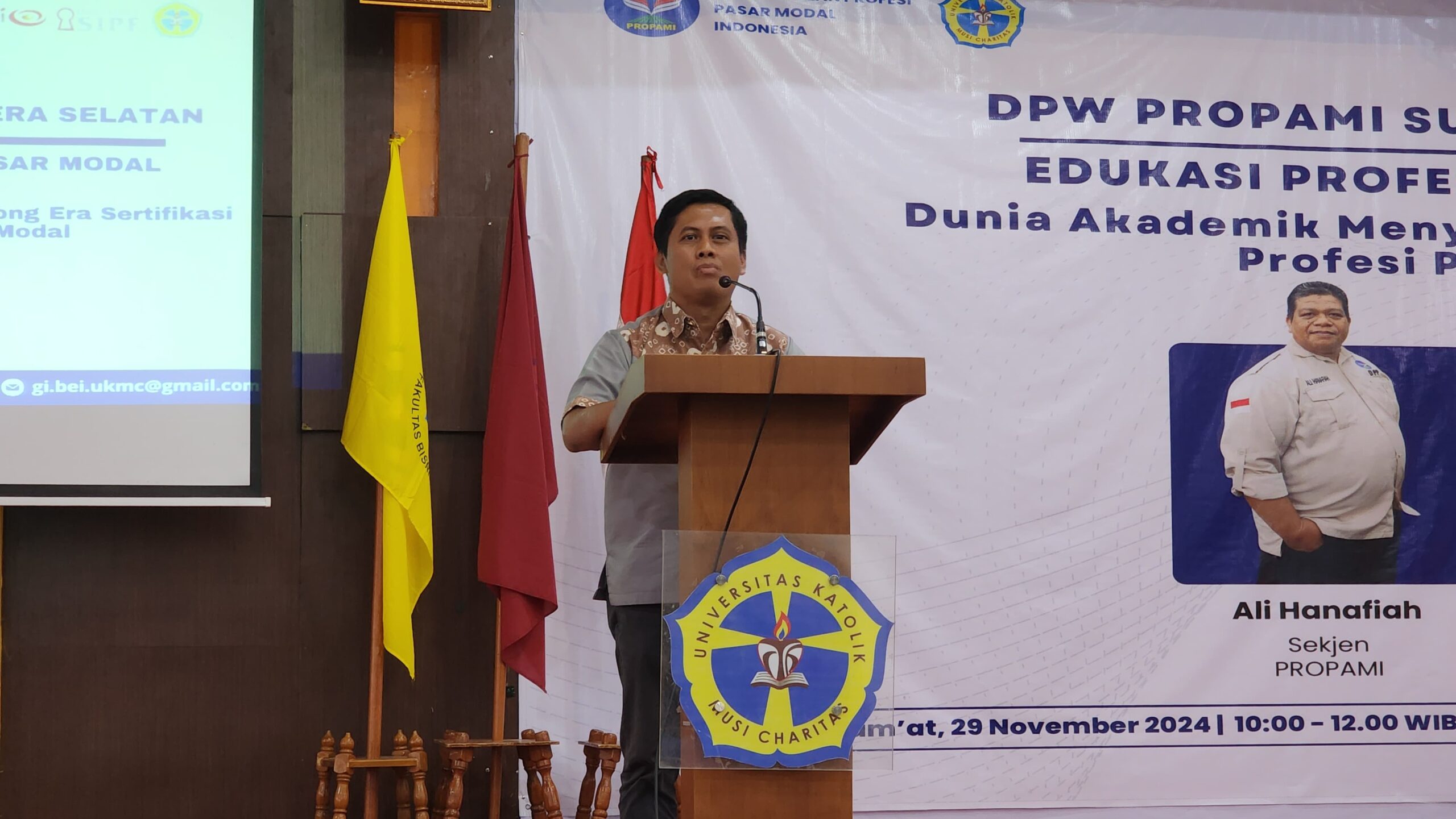 DPW PROPAMI Sumsel: Edukasi Sertifikasi Profesi Pasar Modal untuk Membangun Generasi Kompeten